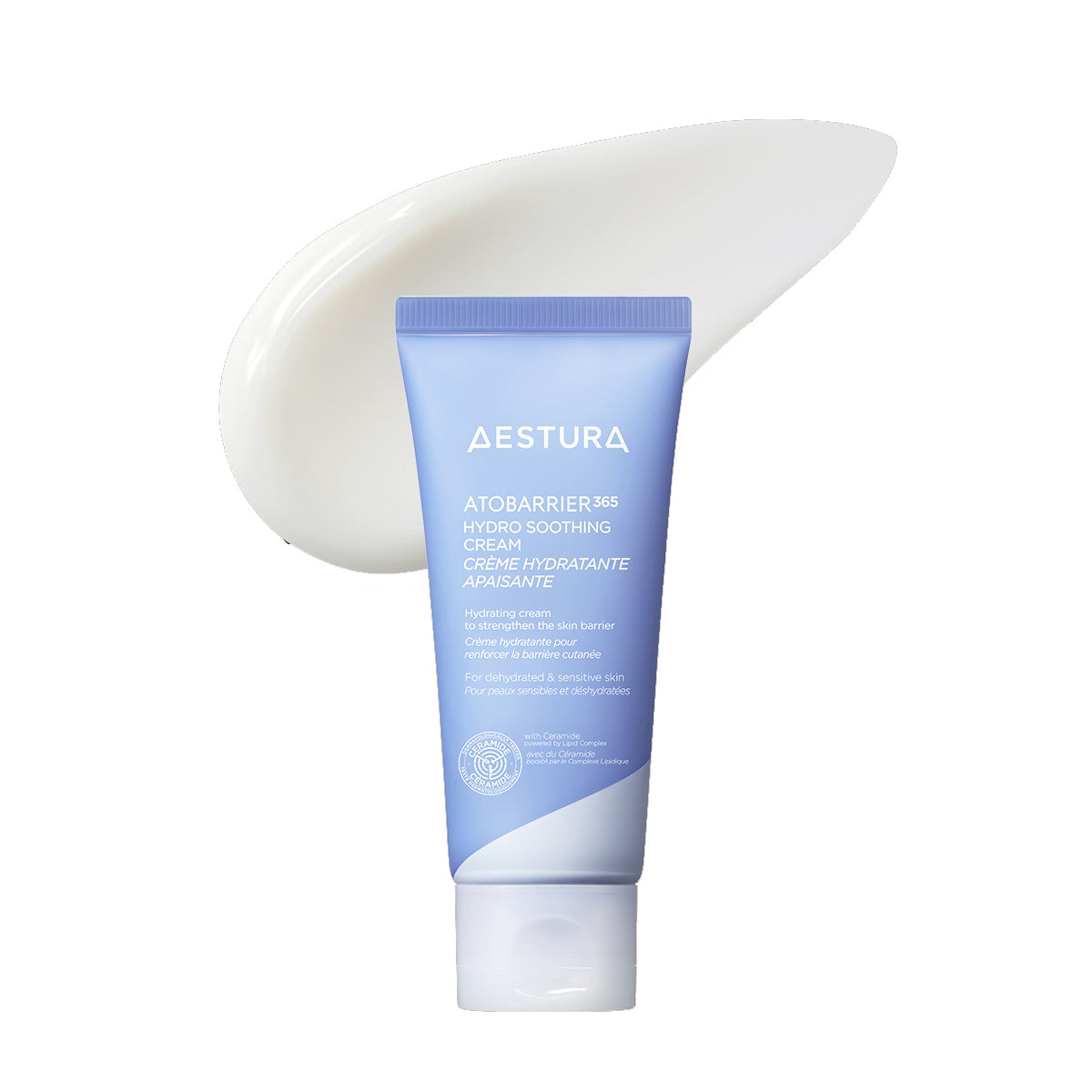 AESTURA ATOBARRIER365 Hydro Soothing Gel Cream Moisturizer with Ceramides for Moisture Barrier Repair | Lightweight Hydration, Instant Cooling, Suitable for Sensitive Skin, 60ML / 2.03 fl.oz.
