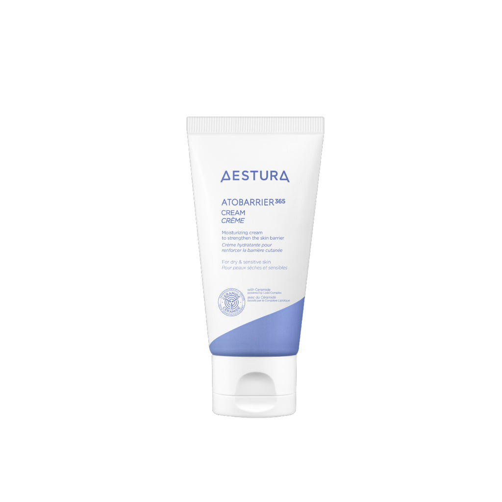 AESTURA ATOBARRIER365 Cream with Ceramides, Korean Face Moisturizer for Barrier Repair | 120H lasting Hydration, Ceramide Capsules, Dry & Sensitive Skin, Non-comedogenic, 80 mL / 2.70 fl.oz.